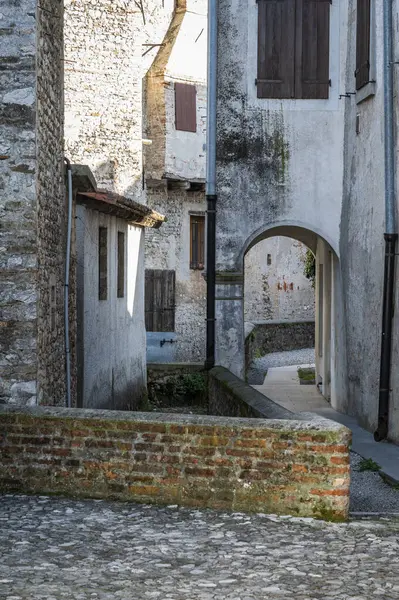 Glimpse City Valvasone Friuli Venezia Giulia Italy — Stock Photo, Image