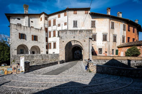 Widok Miasta Valvasone Friuli Venezia Giulia Włochy — Zdjęcie stockowe