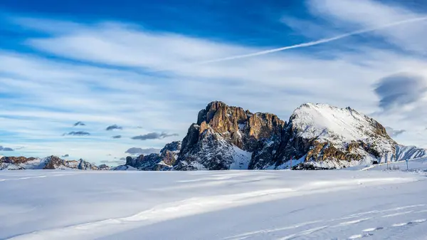 Das Größte Hochplateau Europas Winter Schnee Und Winterstimmung Auf Der — Stockfoto