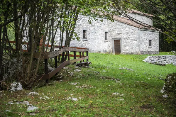 Charme Arquitetura Popular Natureza Nos Vales Natisone Cividale Del Friuli — Fotografia de Stock