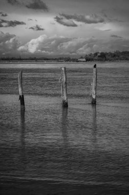 İtalya 'daki güzel Caorle Gölü
