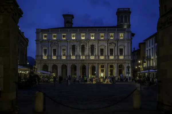 Prachtige Historische Architectuur Bergamo Italië — Stockfoto
