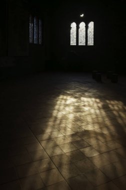 Bergamo, İtalya 'da güzel tarihi mimari