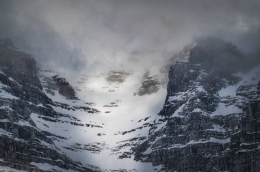 Canin ve Montasio dağlarında bahar karı