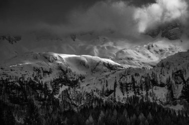 Canin ve Montasio dağlarında bahar karı