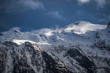 Canin ve Montasio dağlarında bahar karı