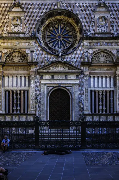 Bergamo Talya Güzel Tarihi Mimari — Stok fotoğraf