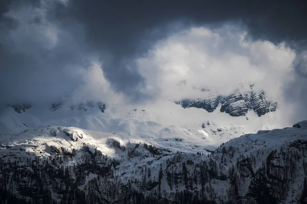 Spring Snow Mount Canin Montasio — Stock Photo, Image