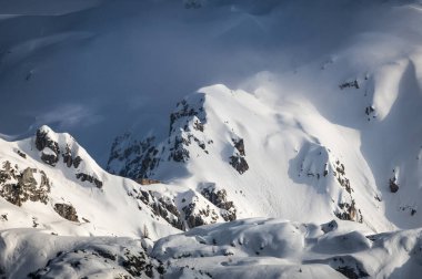 Canin ve Montasio dağlarında bahar karı