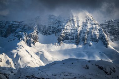 Canin ve Montasio dağlarında bahar karı