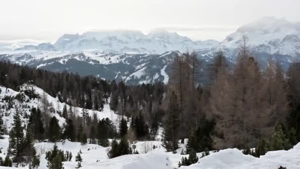 Hermoso Paisaje Montaña Italia Naturaleza — Vídeo de stock