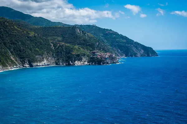 Corniglia, Cinque Terre 'deki deniz manzarası çok güzel.. 