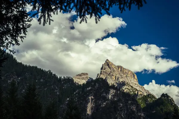 Lago di Dobbiaco Gölü. Doğayı gezmek