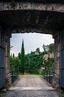 Ancient churches and fortifications on the hill Osoppo