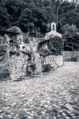 Ancient churches and fortifications on the hill Osoppo