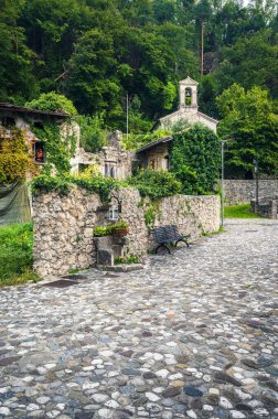 Ancient churches and fortifications on the hill Osoppo