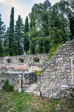 Ancient churches and fortifications on the hill Osoppo