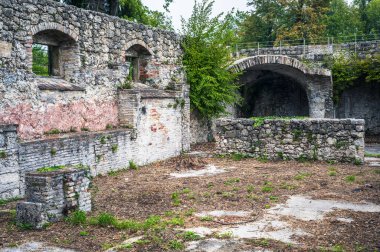 Ancient churches and fortifications on the hill Osoppo