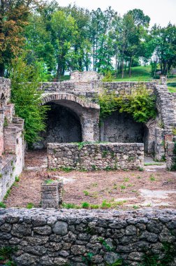 Ancient churches and fortifications on the hill Osoppo