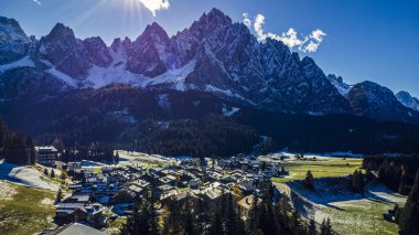 Sappada Italy of the Dolomites Alps.