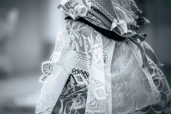 stock image Carnival in Carnia. Sauris, Masks of the religious and pagan tradition. Italy