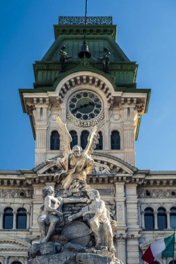 Eski Barcolana şehrinde bina