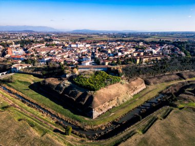 Güçlendirilmiş şehir Palmanova. UNESCO İncisi.