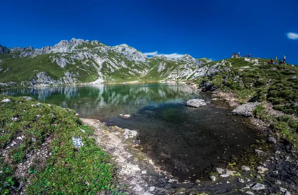 Stock image Landscape of Sappada lakes of Olbe, Italy