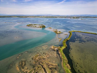 Grado gölünün büyüsü. Doğa