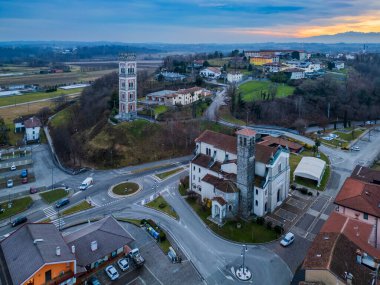 Cassacco Campanile Kulesi, İtalya 