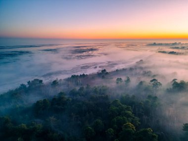 Gün batımında Grado 'da gün batımı, İtalya
