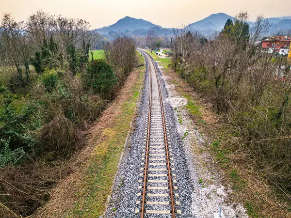 stock image Landscape of Tagliamento Flagogna, Italy 