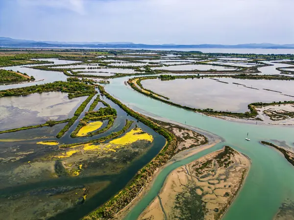 stock image The magic of the Grado lagoon. Nture