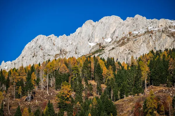 stock image beautiful mountain landscape in autumn,  Italy. 