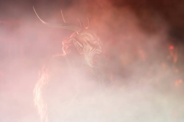 Krampus, Noel 'in şeytanları. Geleneksel Doğu Alpleri Noel maskeleri