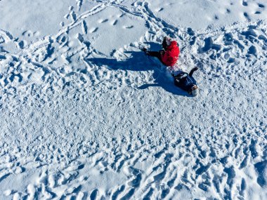İtalya, Venosta Vadisi 'ndeki Resia Gölü