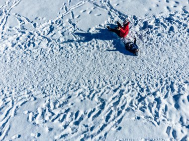 İtalya, Venosta Vadisi 'ndeki Resia Gölü