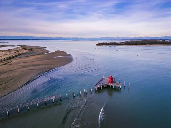 stock image beautiful view of faro rosso, Italy  