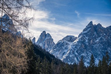 Güzel manzara, vadi Val Fiscalina