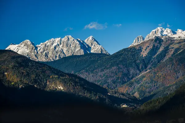 stock image beautiful view mountains, Italy 