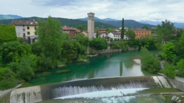 Antik Roma şehri Cividale del Friuli. Julii Forumu