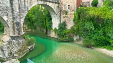 Antik Roma şehri Cividale del Friuli. Julii Forumu
