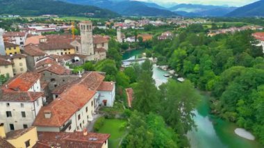 Antik Roma şehri Cividale del Friuli. Julii Forumu