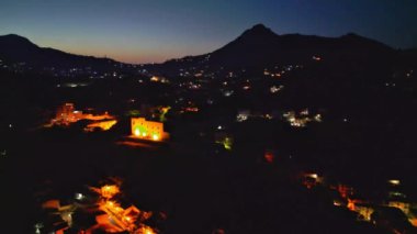 Gece vakti Misimeri 'nin Arap şehri. Sicilya Rüyası.