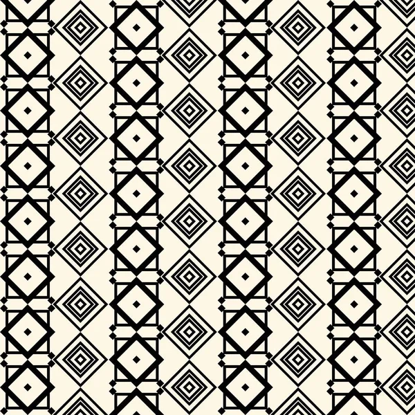 Motif Géométrique Abstrait Sans Couture Avec Lignes Losanges Pour Tissu — Image vectorielle