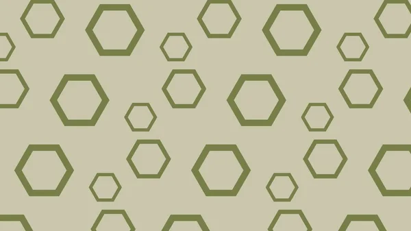 Nahtlose Linien Abstraktes Geometrisches Muster Mit Sechsecken Für Stoff Hintergrund — Stockvektor