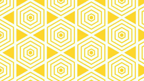 Бесшовный Абстрактный Геометрический Узор Линиями Желтого Цвета Ткани Фона Дизайна — стоковый вектор