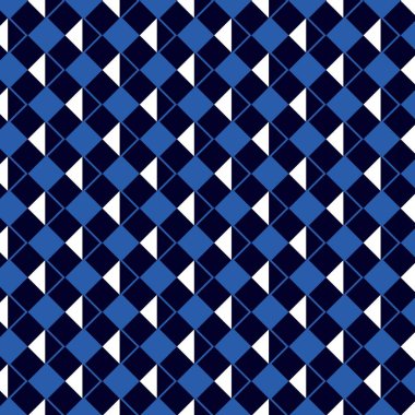 Renkli şekillere sahip kusursuz soyut desen Geometrik retro şablonu kumaş, arkaplan, yüzey tasarımı, ambalaj vektörü çizimi