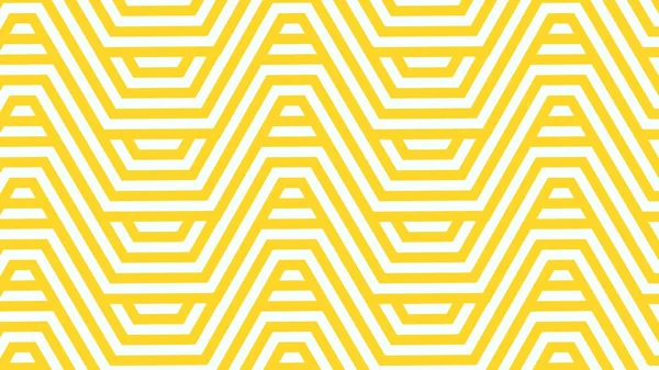 Nahtlose Abstrakte Geometrische Muster Mit Linien Gelber Farbe Für Stoff — Stockvektor