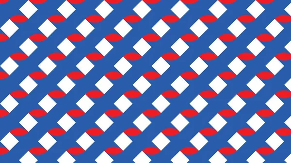 Naadloos Abstract Patroon Met Kleurrijke Vormen Geometrische Sjabloon Voor Stof — Stockvector